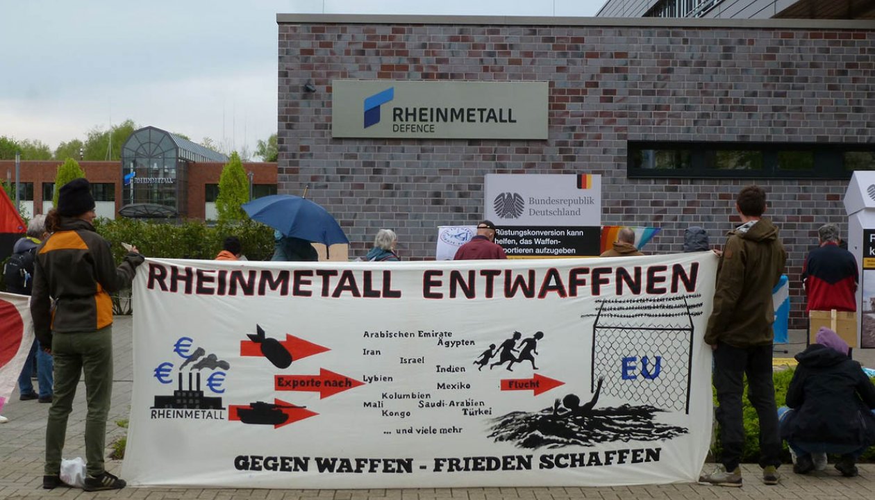 Rheinmetall entwaffnen Aktion 20210511 - a