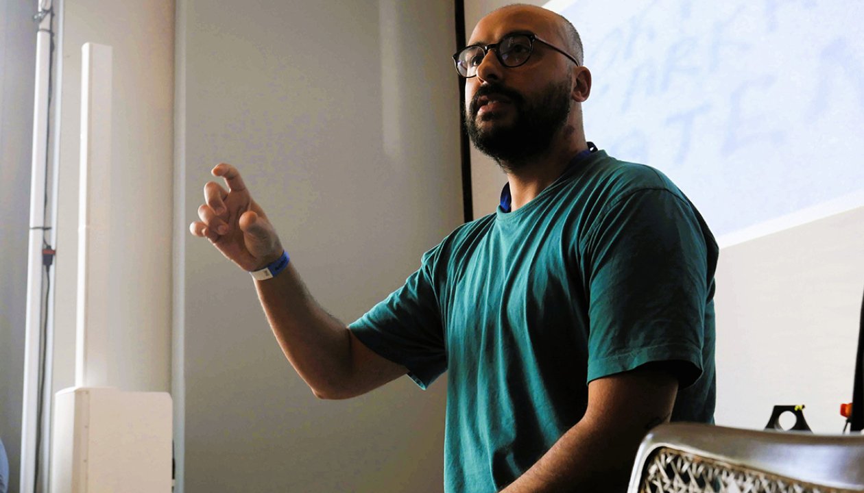  	KURVE Wustrow Flyer Practitioner Trainings Online April-June 2024 Cover frontpic