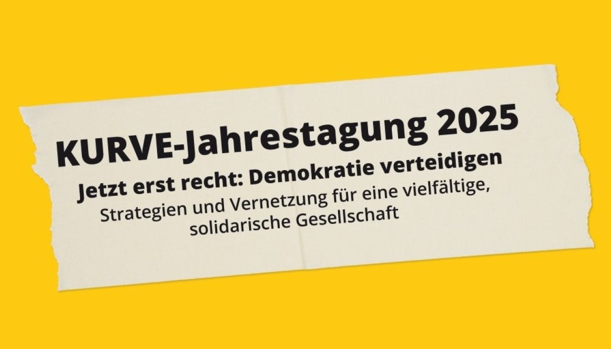 KURVE Wustrow Banner Jahrestagung 2025