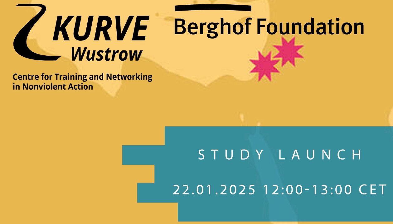 KURVE Wustrow Berghof Foundation Walking the Line KURVE Study Papers 2024 share pic web