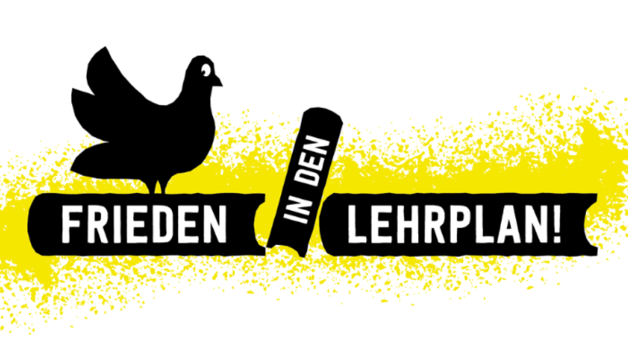 Kampagne Frieden in den Lehrplan 2026