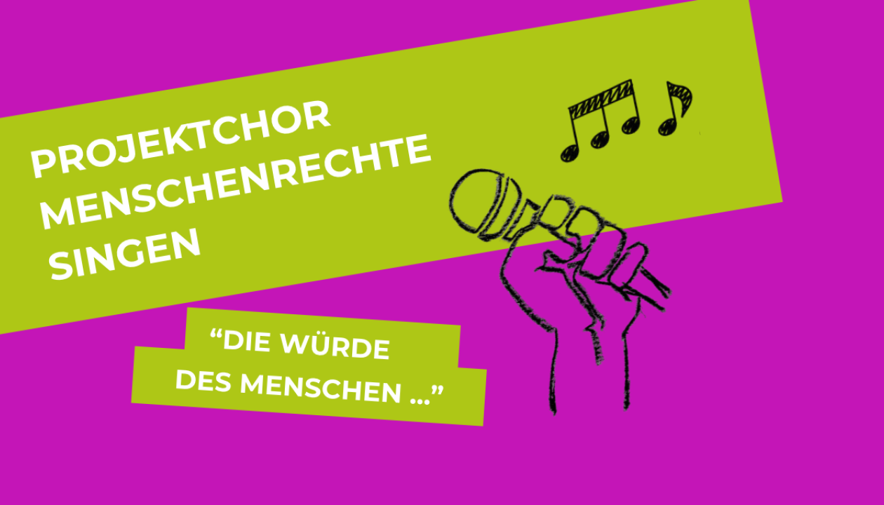 Banner Projektchor MR singen Probetermin 20261024