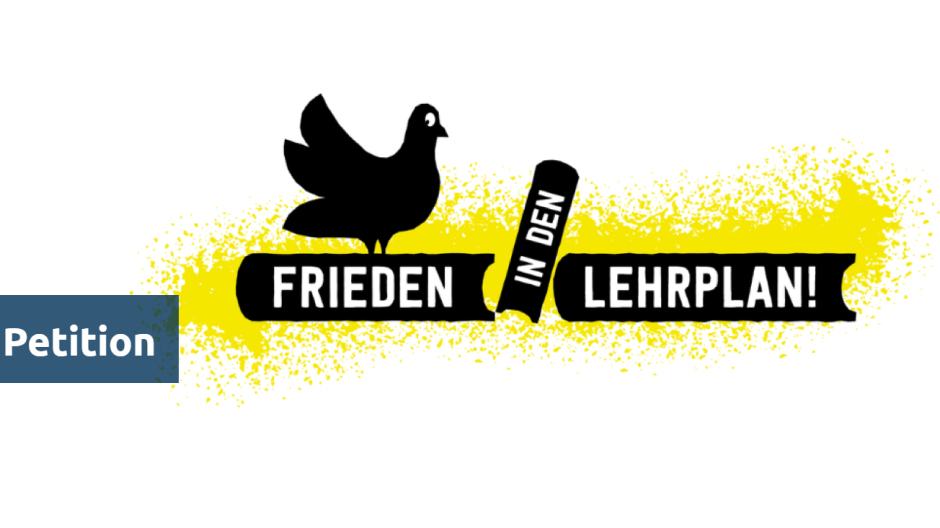 Frieden in den Lehrplan Petition