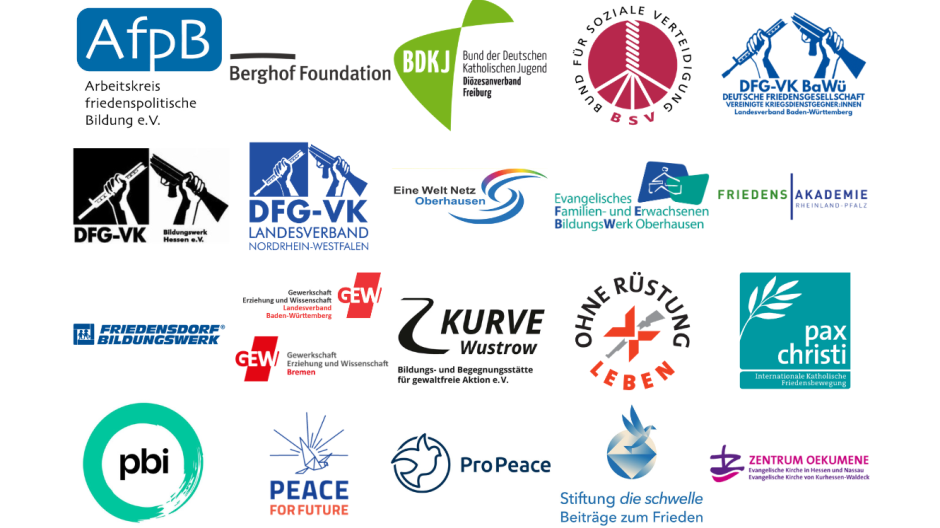Logo Buendnispartner-Kampagne Frieden in den Lehrplan 2026