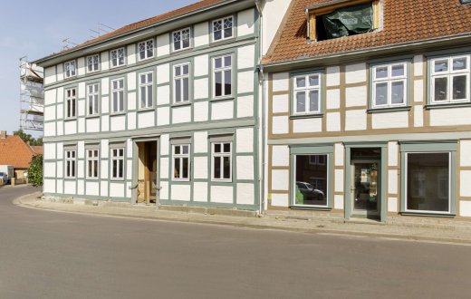 KURVE Wustrow Tag der offenen Baustelle Fassade 20210911