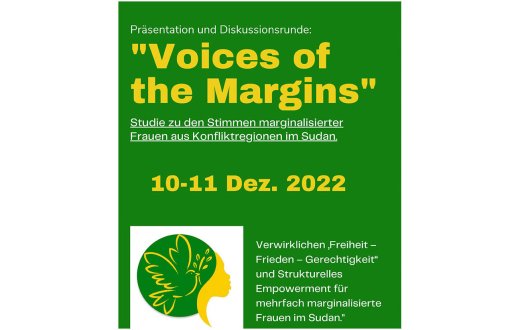 Study Voices of the Margins Bana Launch Berlin 20221210 Invitation cover - de