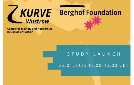 KURVE Wustrow Berghof Foundation Walking the Line KURVE Study Papers 2024 share pic web2