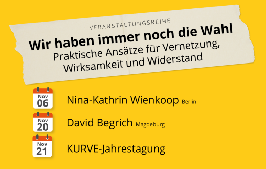 KURVE Wustrow Sliderbild Jahrestagung 2026