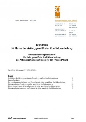 AGDF Standards 2010