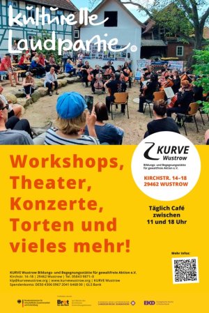 KURVE Wustrow Flyer KLP 2025